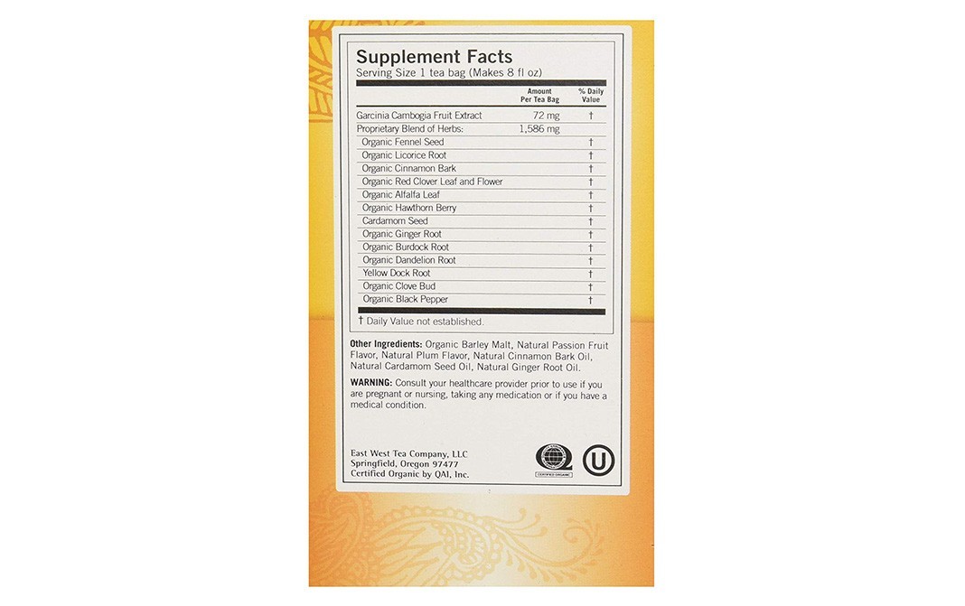 Yogi Healthy Fasting Tea    Box  16 pcs